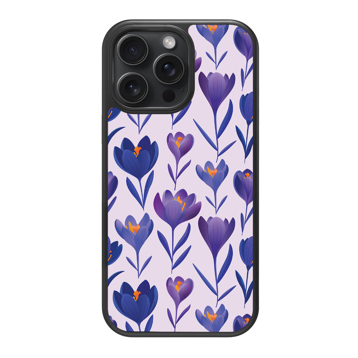 Midnight Crocus - iPhone 15 Pro Max Case #case type_core (magsafe), #case type_core (non magsafe)