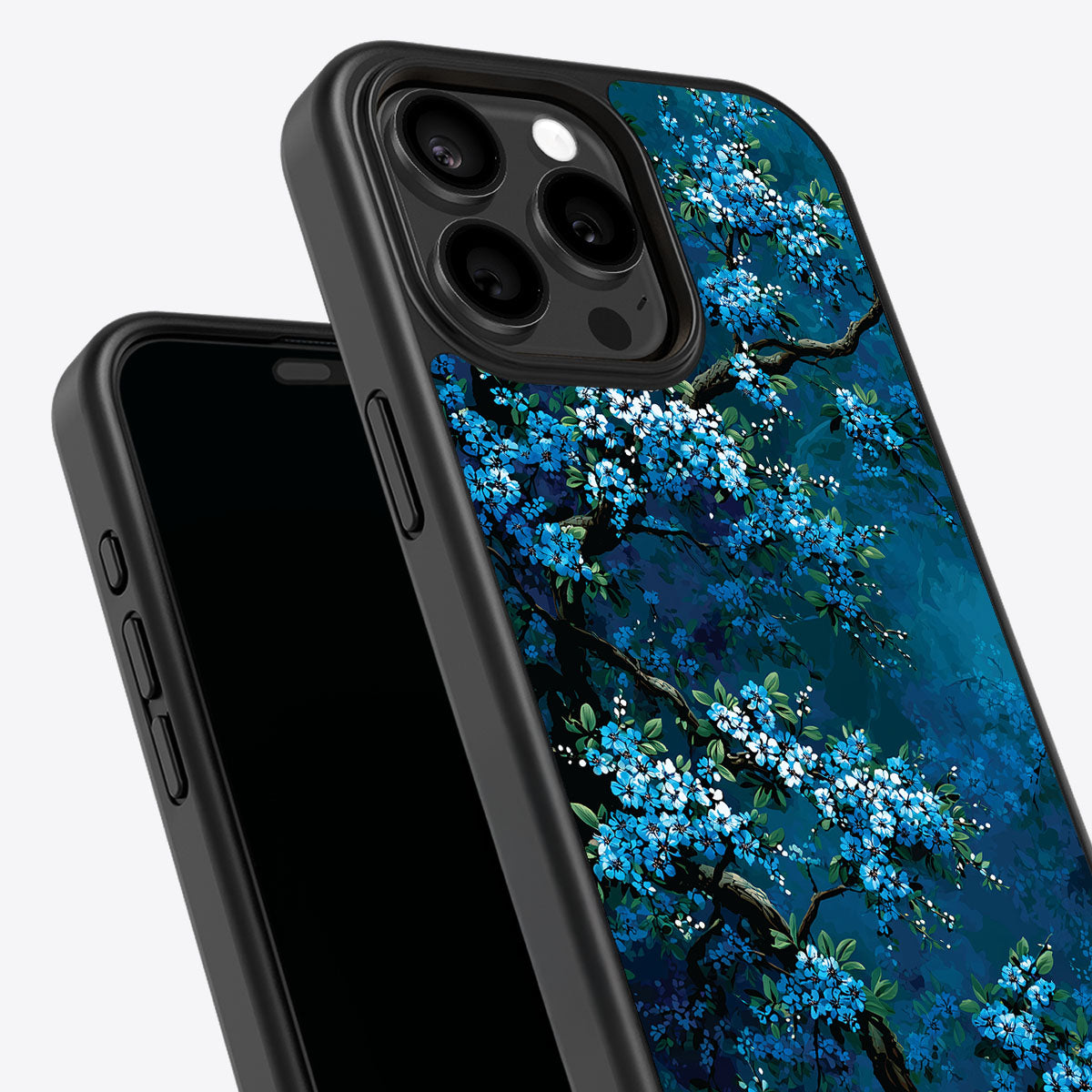 Moonlit Petals - iPhone 15 Pro Max Case #case type_core (non magsafe)