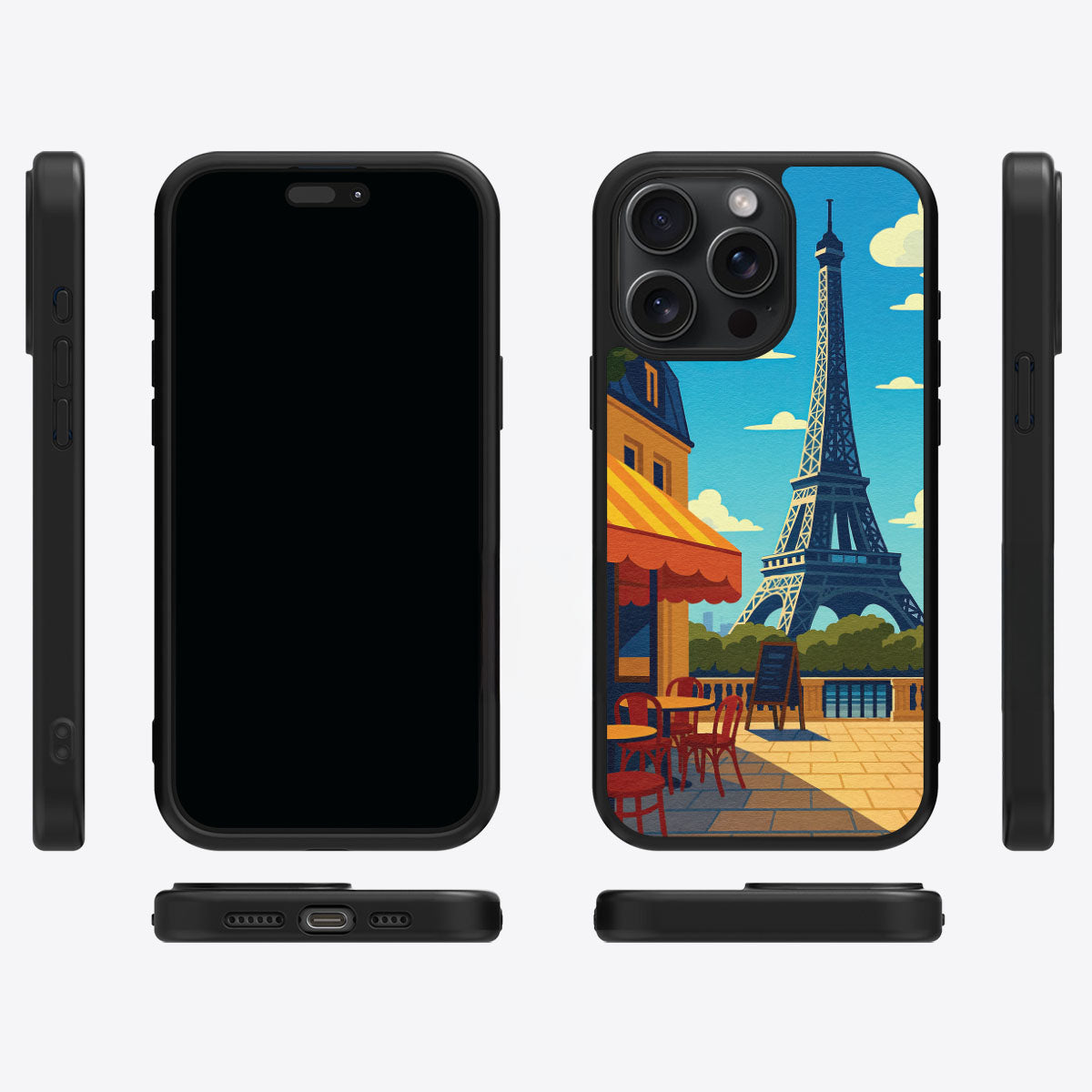 Paris - iPhone 15 Pro Max Case #case type_core (magsafe), #case type_core (non magsafe)
