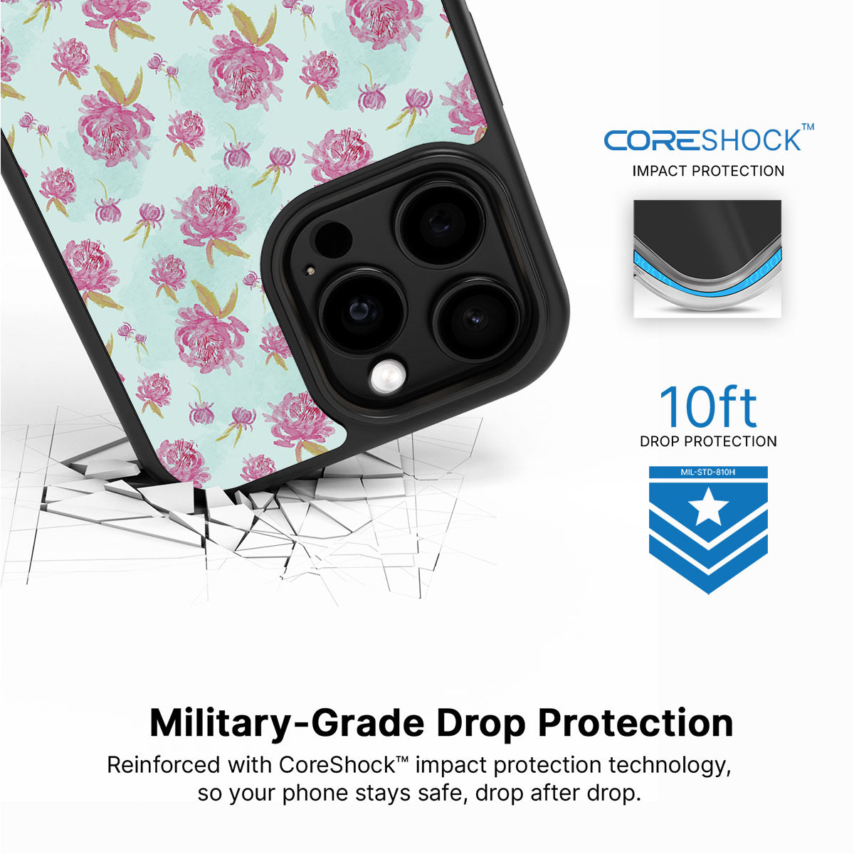 Rose Showers - iPhone 15 Pro Max Case