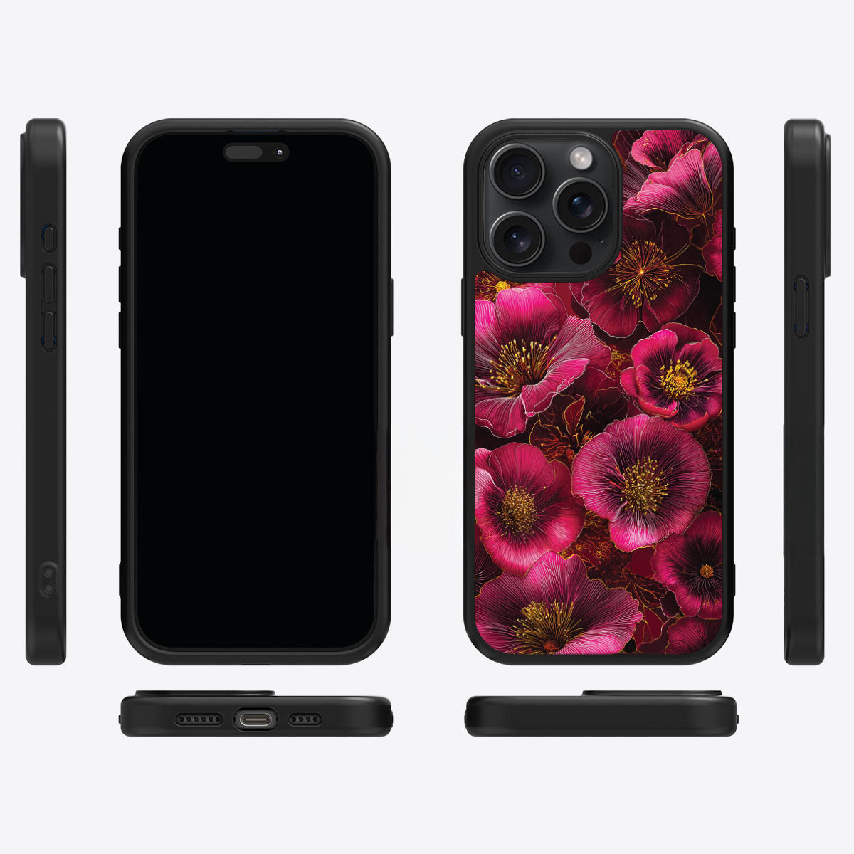 iPhone 15 Pro Max Case with MagSafe – Ruby Flora