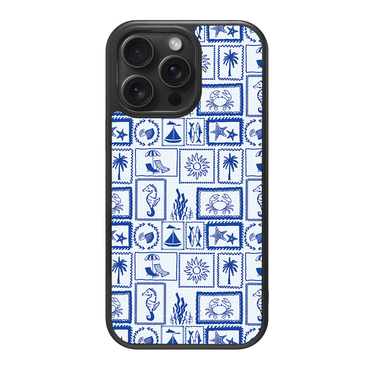 Seaside Sketches - iPhone 15 Pro Max Case