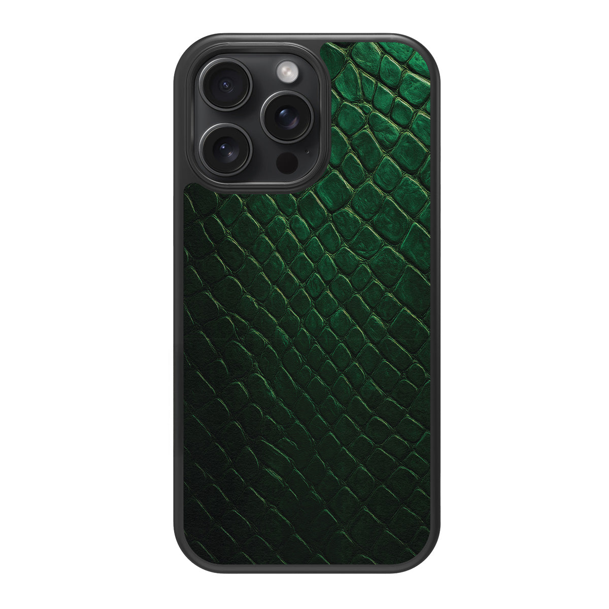 Green Designer iPhone 15 Pro Max Case – Slytherin Senses | MagSafe