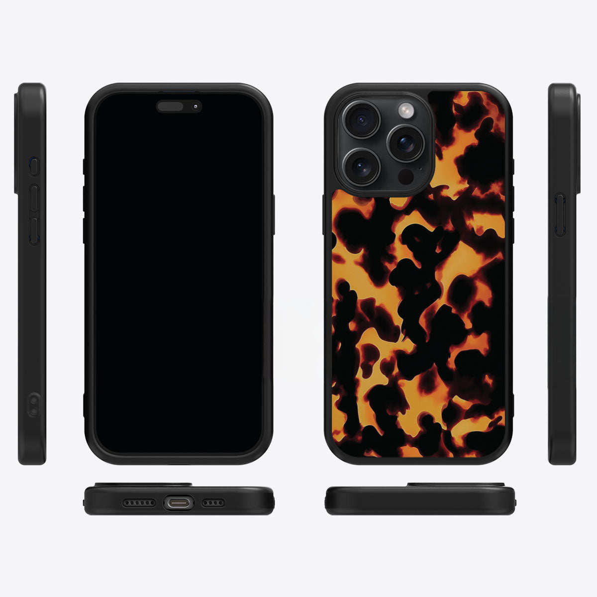 iPhone 15 Pro Max Case with MagSafe – Tortoise Shell