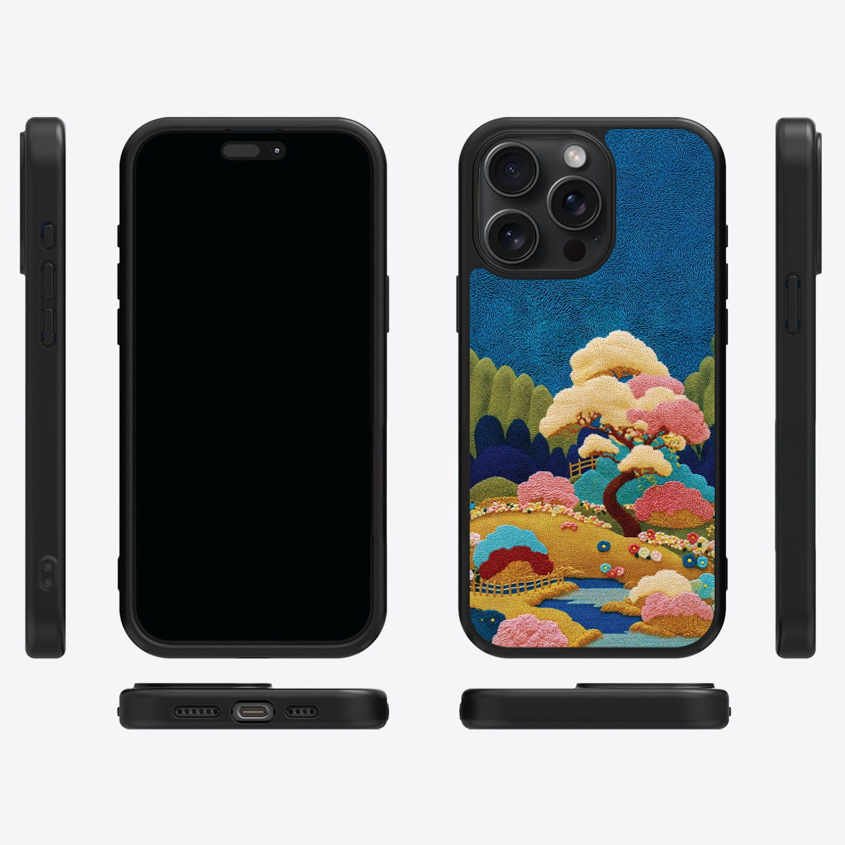 iPhone 15 Pro Max Case with MagSafe – Zen Garden