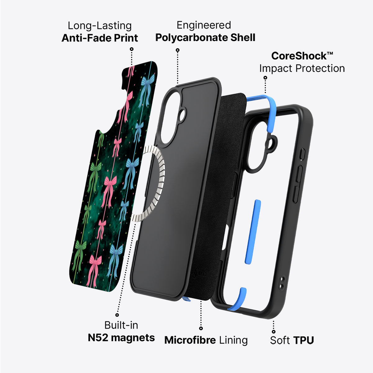 Aurora Bow - iPhone 16 Case