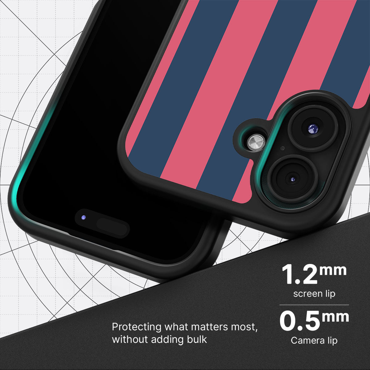 Beach Towel - iPhone 16 Case #case type_core (magsafe), #case type_core (non magsafe)