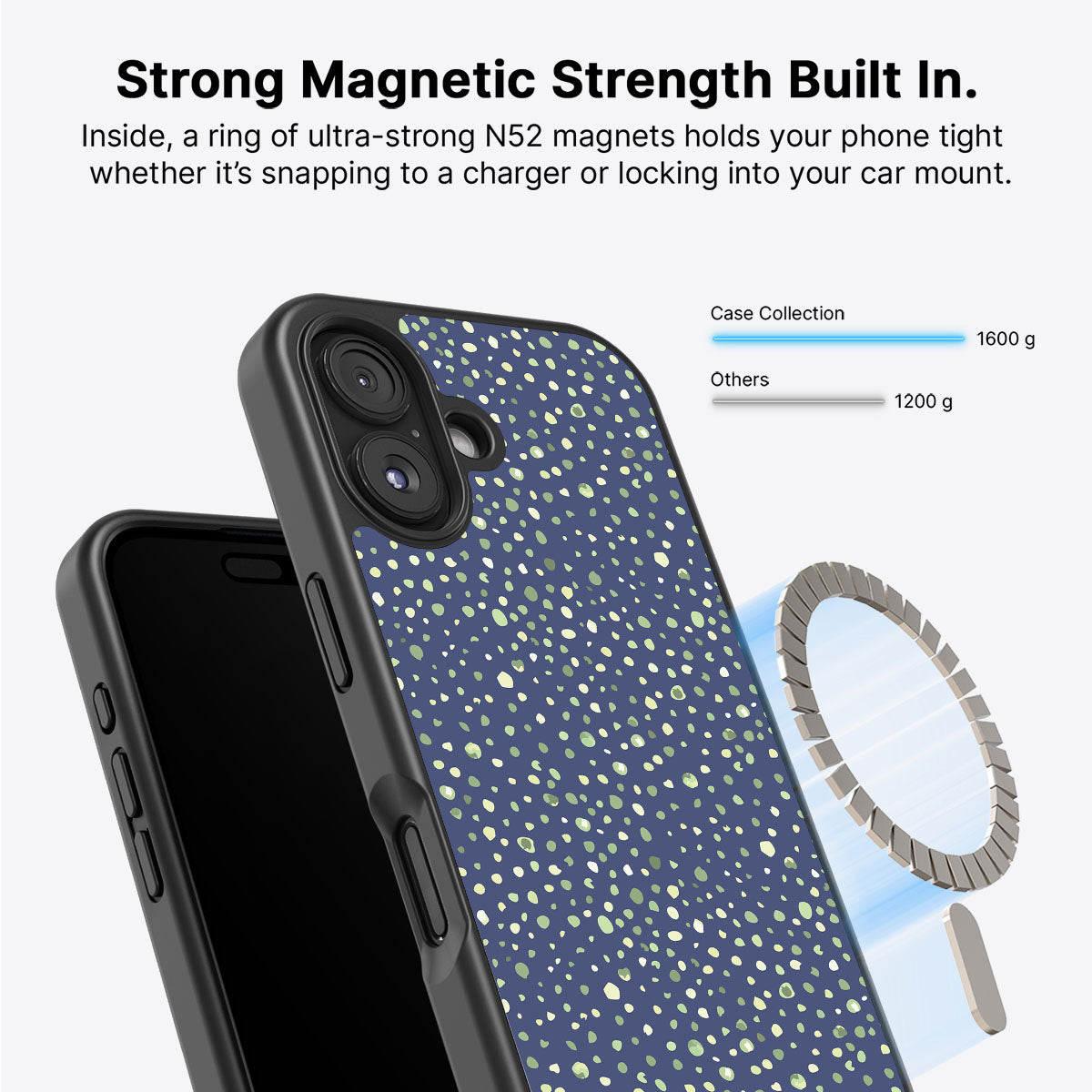 Blue Spring Dew - iPhone 16 Case #case type_core (magsafe)