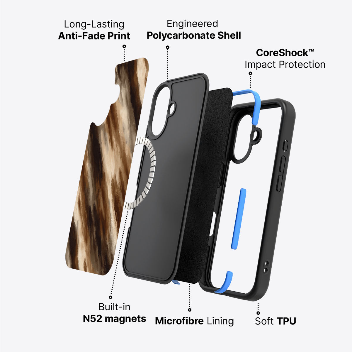 Bronze Terra - iPhone 16 Case #case type_core (magsafe)