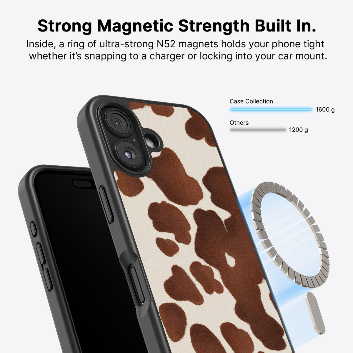 Cocoa Cow - iPhone 16 Case #case type_core (magsafe)