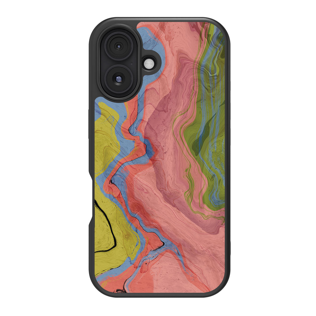 Coloured Rivers - iPhone 16 Case, #case type_core (magsafe), #case type_core (non magsafe)