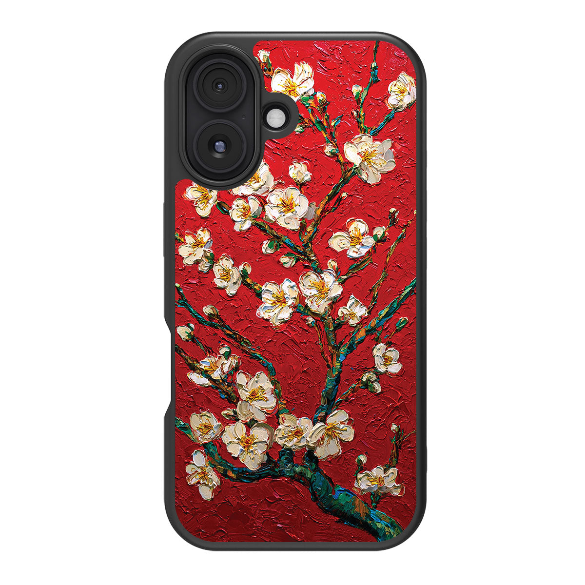 Crimson Blossom - iPhone 16 Case #case type_core (magsafe), #case type_core (non magsafe)