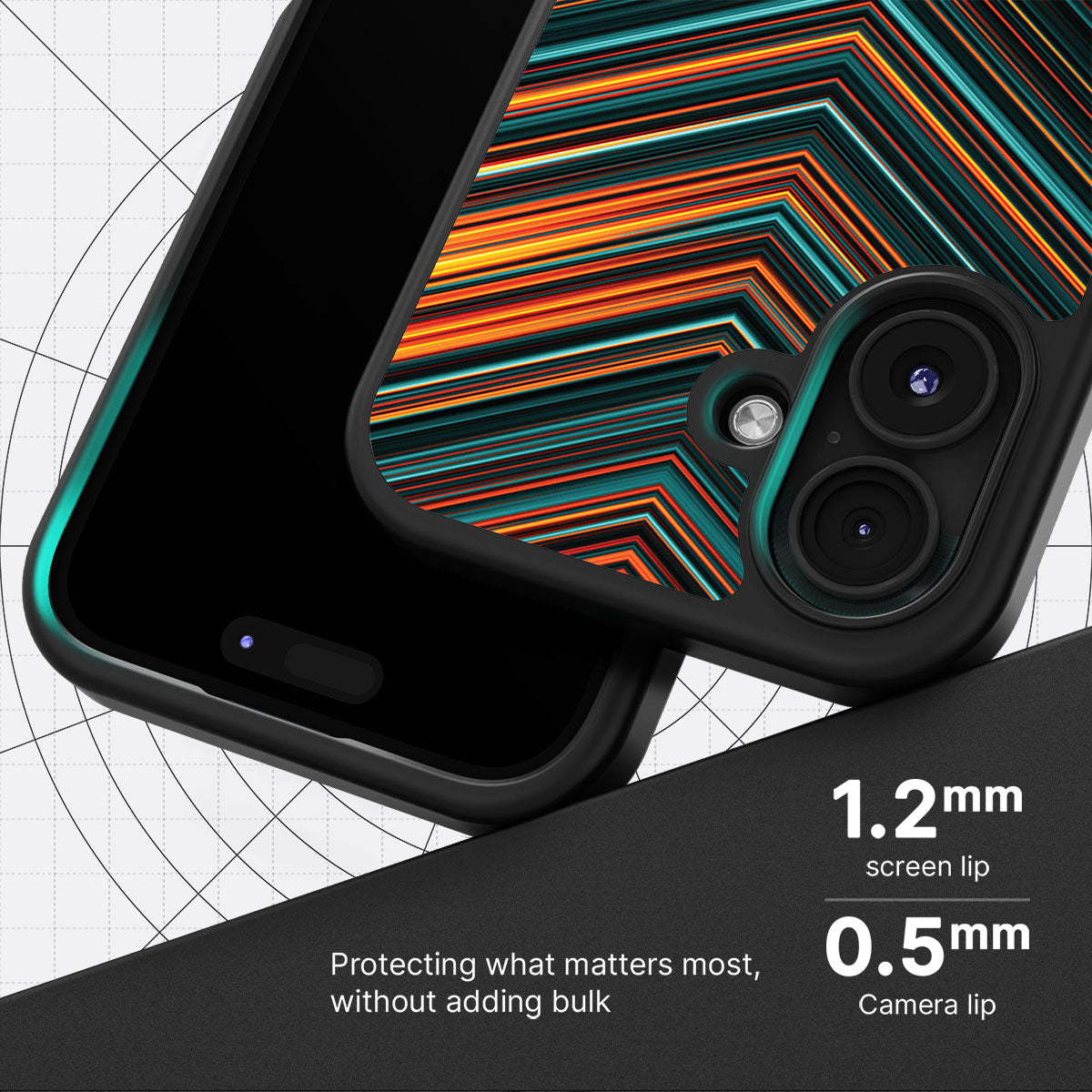 Deep Tech - iPhone 16 Case #case type_core (magsafe), #case type_core (non magsafe)