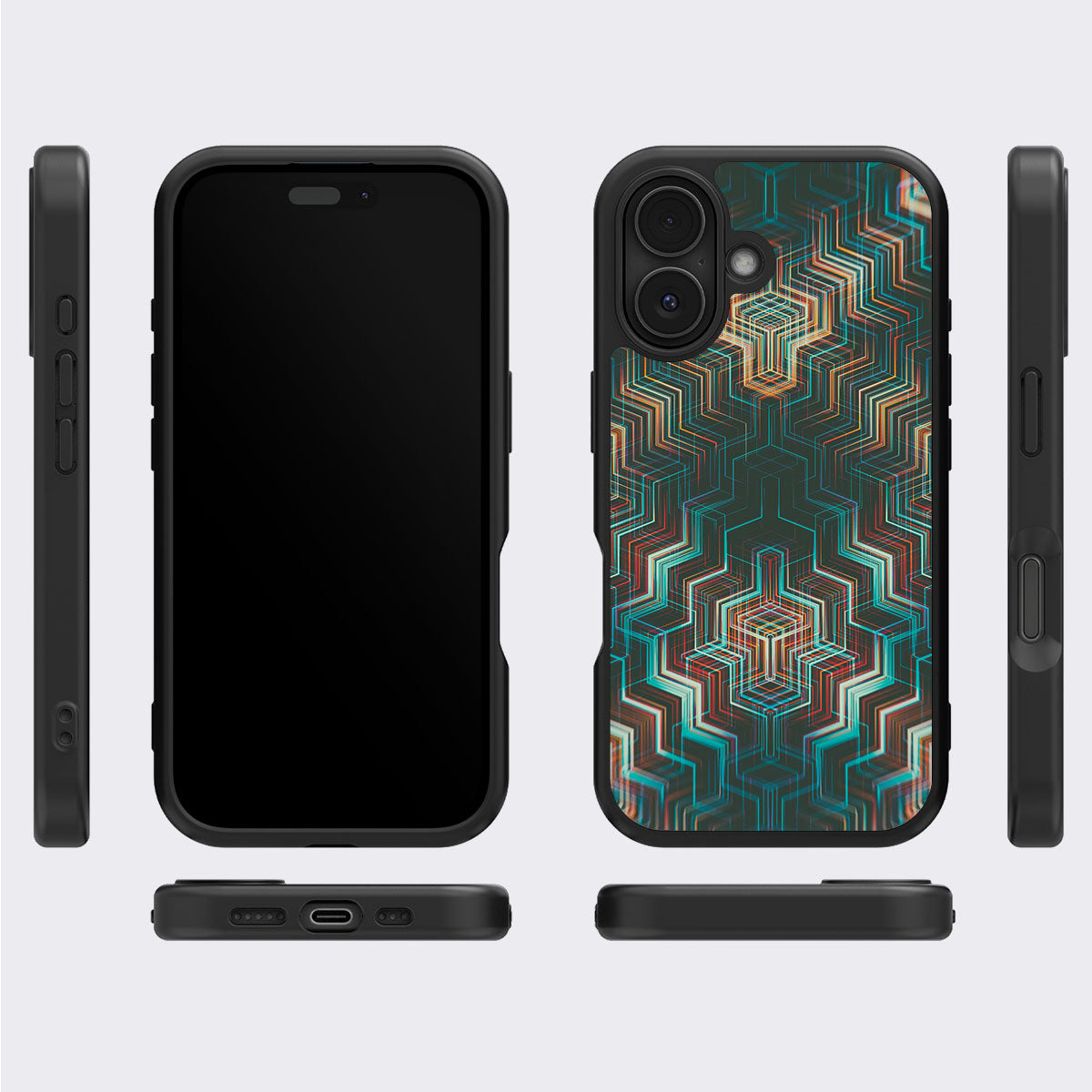 Digital Veins - iPhone 16 Case #case type_core (magsafe), #case type_core (non magsafe)