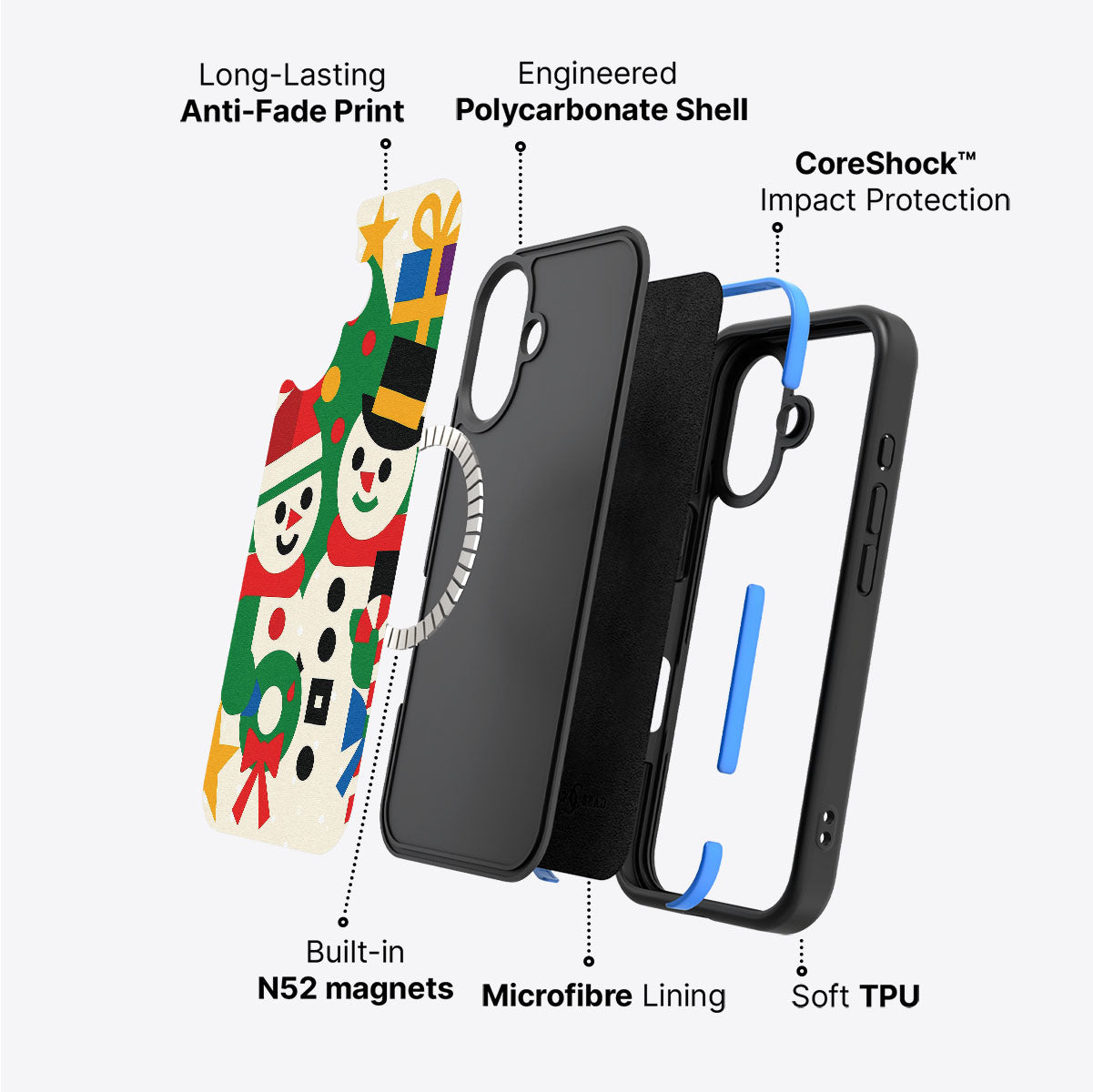 Family Santa - iPhone 16 Case #case type_core (magsafe)