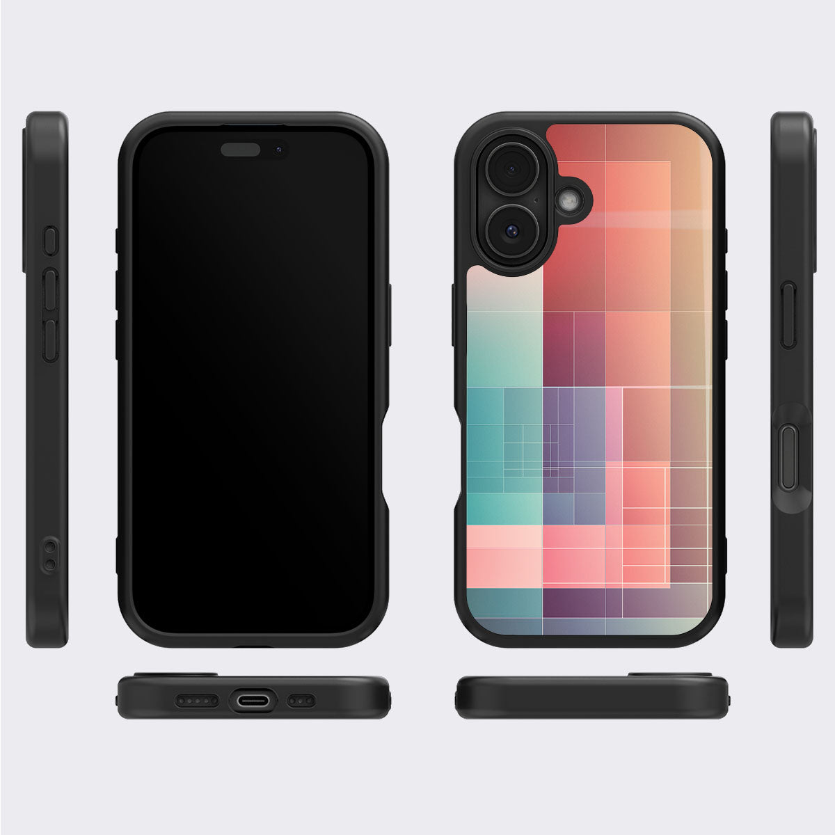 Fibionacci Play - iPhone 16 Case #case type_core (magsafe), #case type_core (non magsafe)