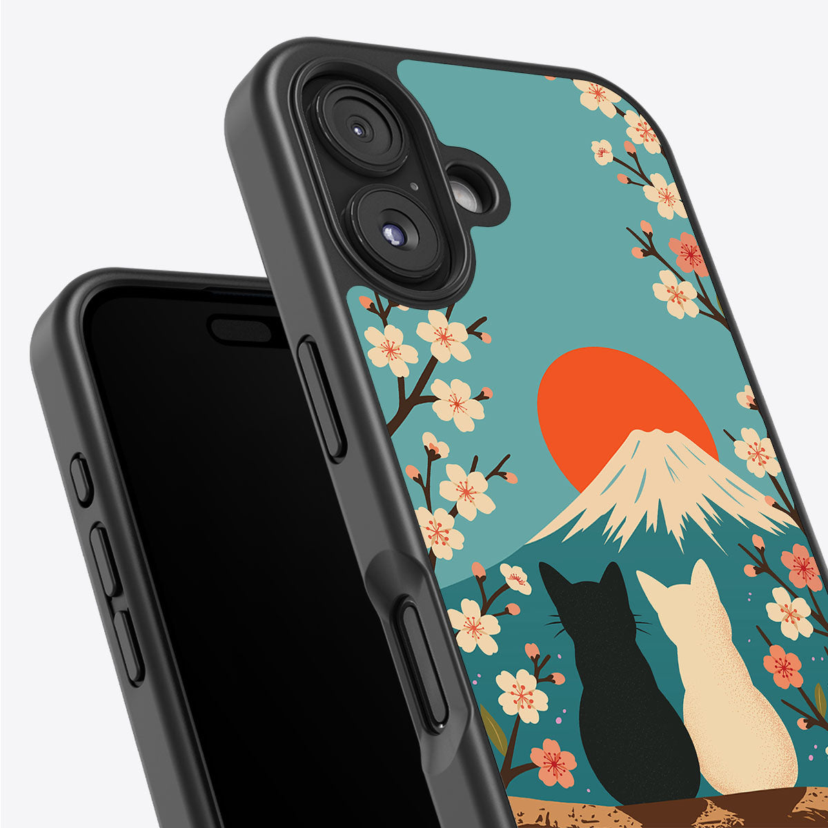 Fuji Cats - iPhone 16 Case #case type_core (non magsafe)