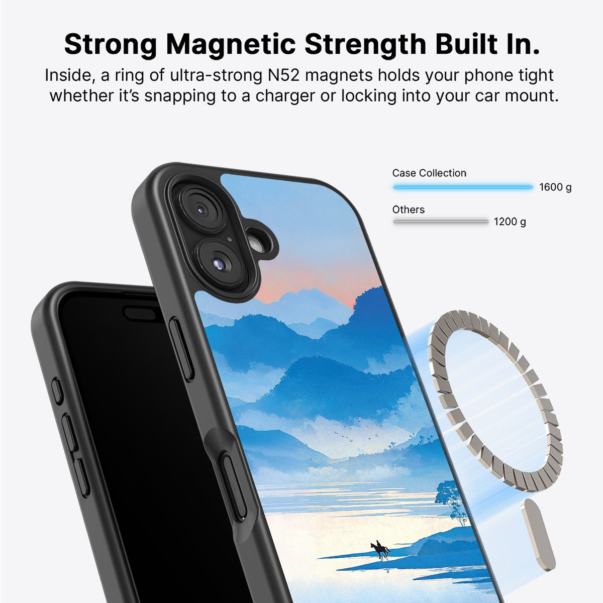 Globe Trotter - iPhone 16 Case #case type_core (magsafe)