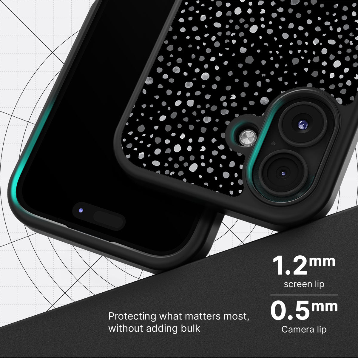 Graphite - iPhone 16 Case #case type_core (magsafe), #case type_core (non magsafe)