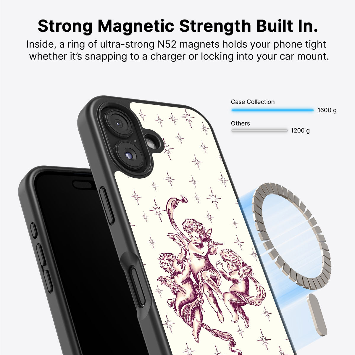 Herald Angels - iPhone 16 Case #case type_core (magsafe)