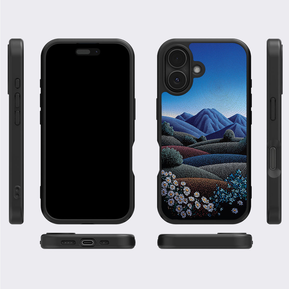 iPhone 16 Case with MagSafe – Indigo Hills