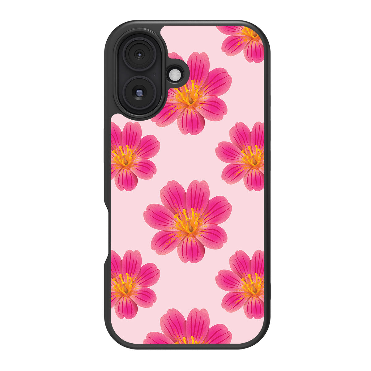 Lewisia Cotyledon - iPhone 16 Case #case type_core (magsafe), #case type_core (non magsafe)