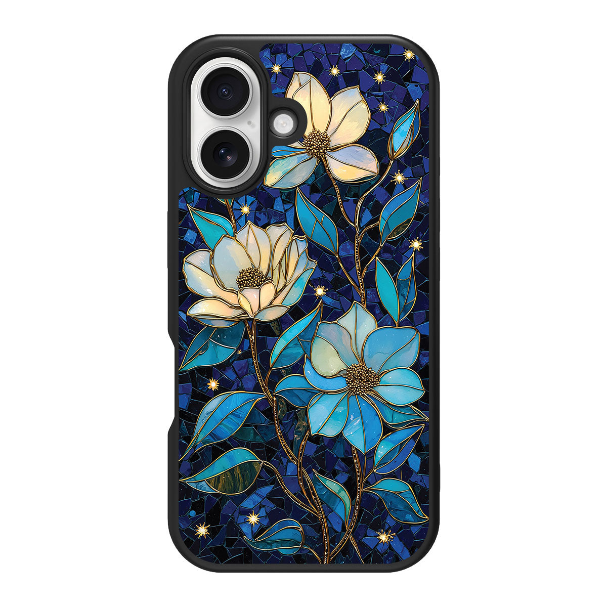 iPhone 16 Case with MagSafe – Midnight Magnolia