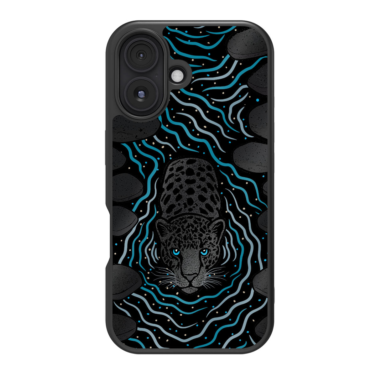 Midnight Panther - iPhone 16 Case, #case type_core (magsafe), #case type_core (non magsafe)