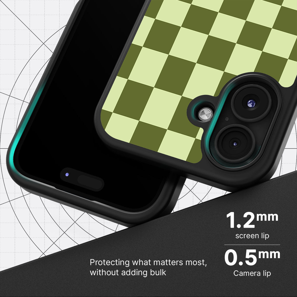 Olive Meadow - iPhone 16 Case