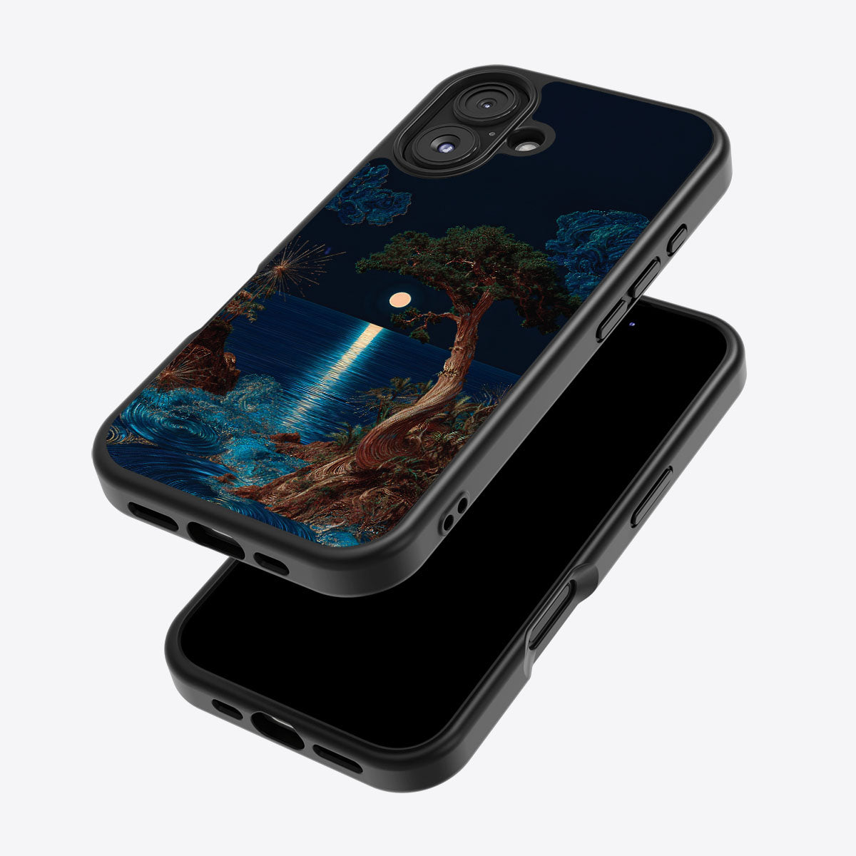 Quiet Moon - iPhone 16 Case #case type_core (magsafe), #case type_core (non magsafe)