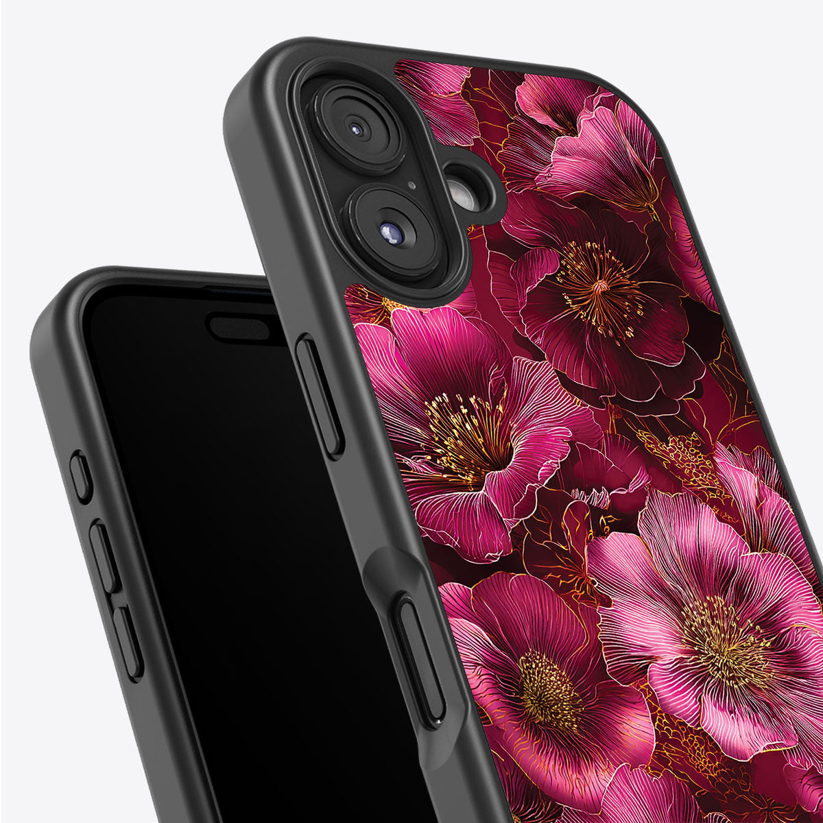 Ruby Flora - iPhone 16 Case #case type_core (non magsafe)