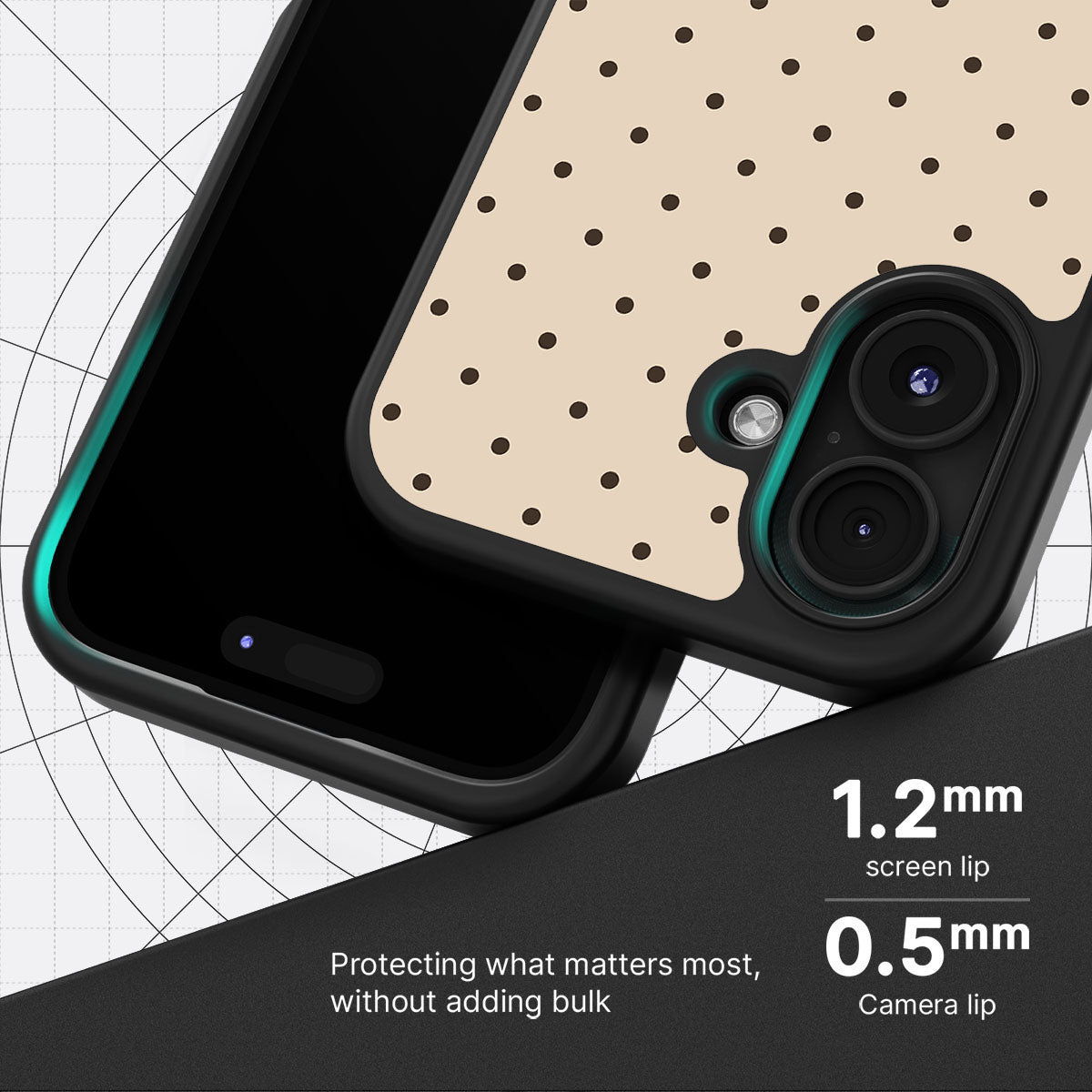 Sand Pearl - iPhone 16 Case #case type_core (magsafe), #case type_core (non magsafe)