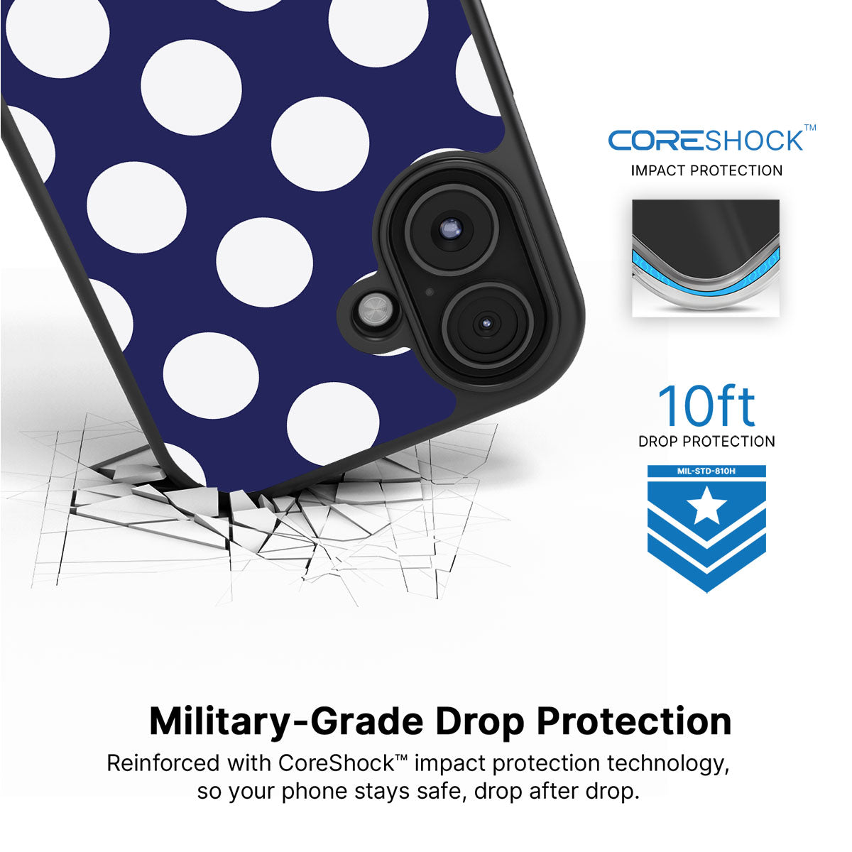 Sighting Moons - iPhone 16 Case #case type_core (magsafe), #case type_core (non magsafe)