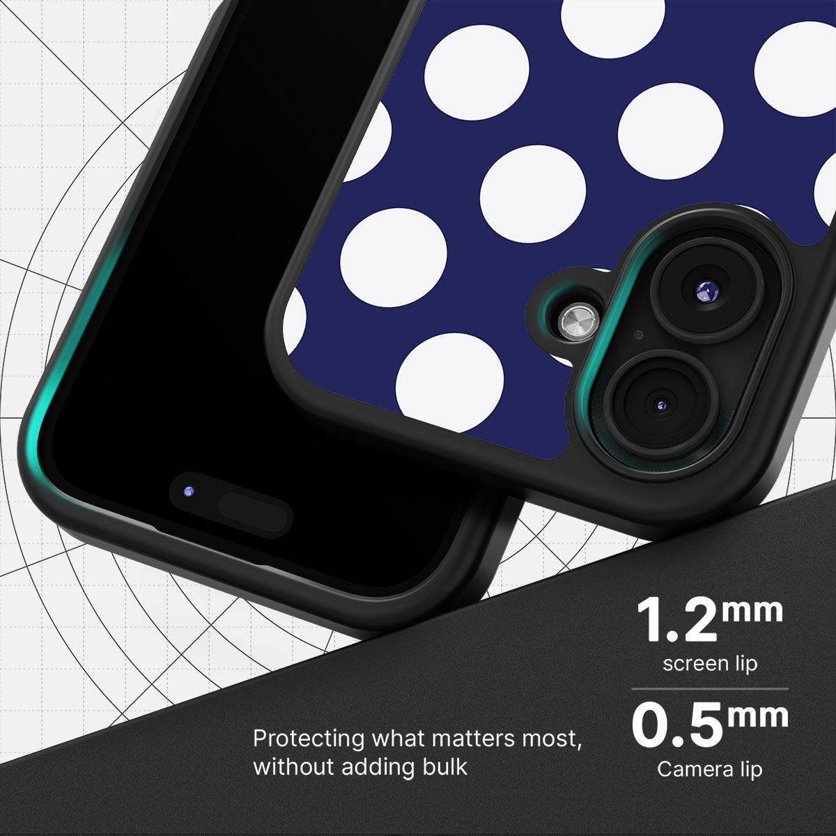 Sighting Moons - iPhone 16 Case #case type_core (magsafe), #case type_core (non magsafe)