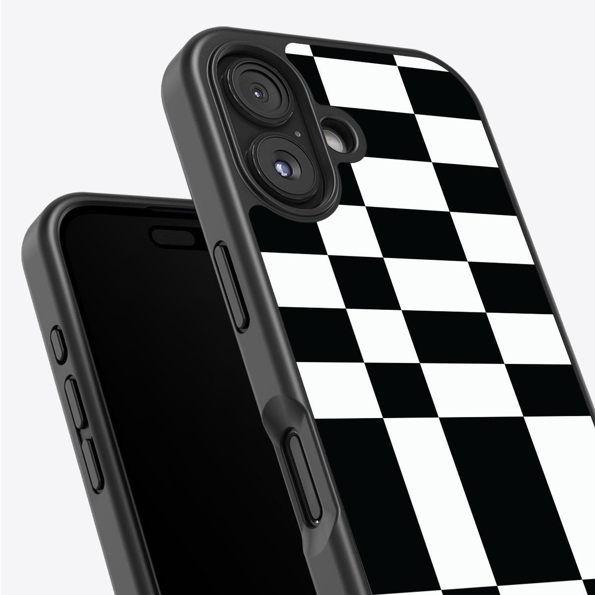 Skewed Checks - iPhone 16 Case #case type_core (non magsafe)