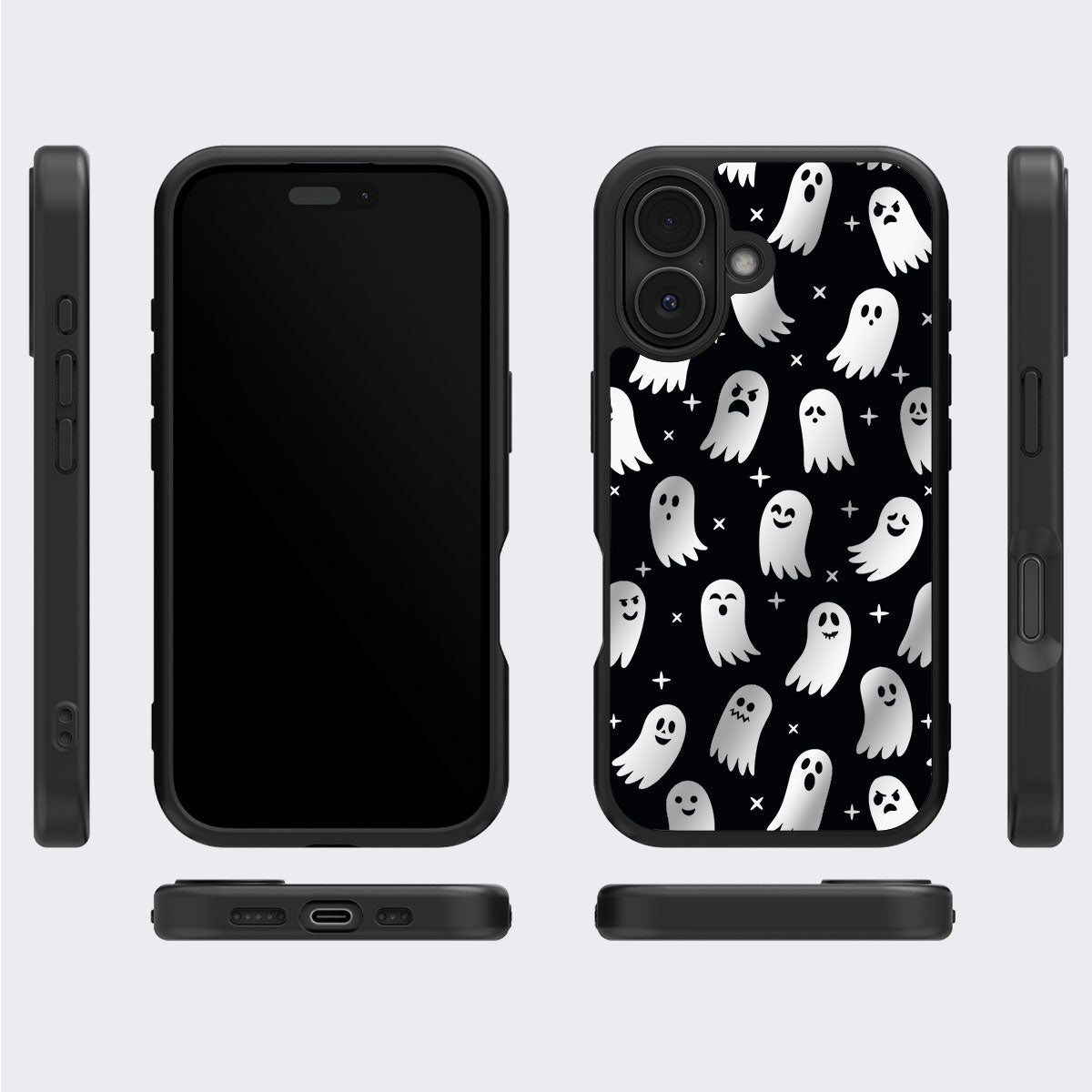 Spooky Spirits - iPhone 16 Case #case type_core (magsafe), #case type_core (non magsafe)