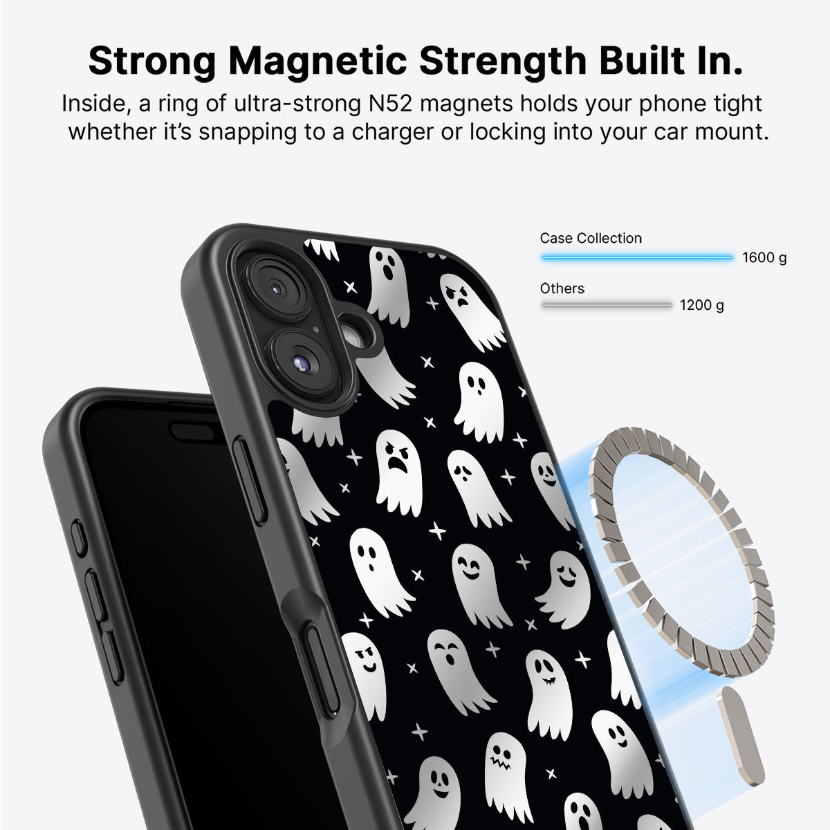 Spooky Spirits - iPhone 16 Case #case type_core (magsafe)