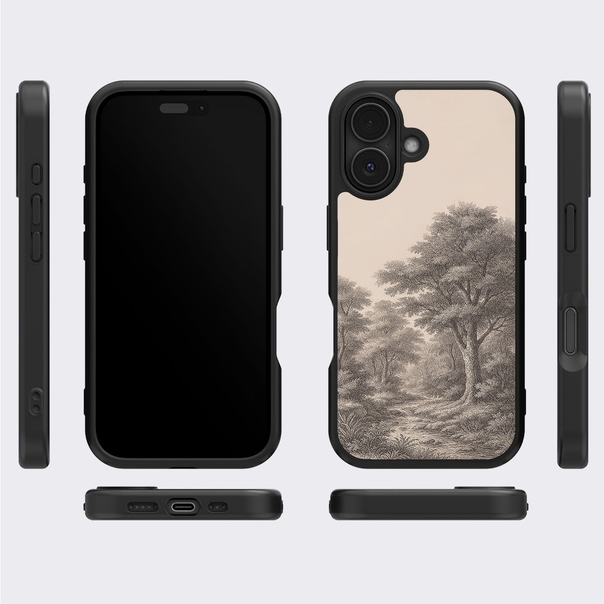 Woodland - iPhone 16 Case #case type_core (magsafe), #case type_core (non magsafe)