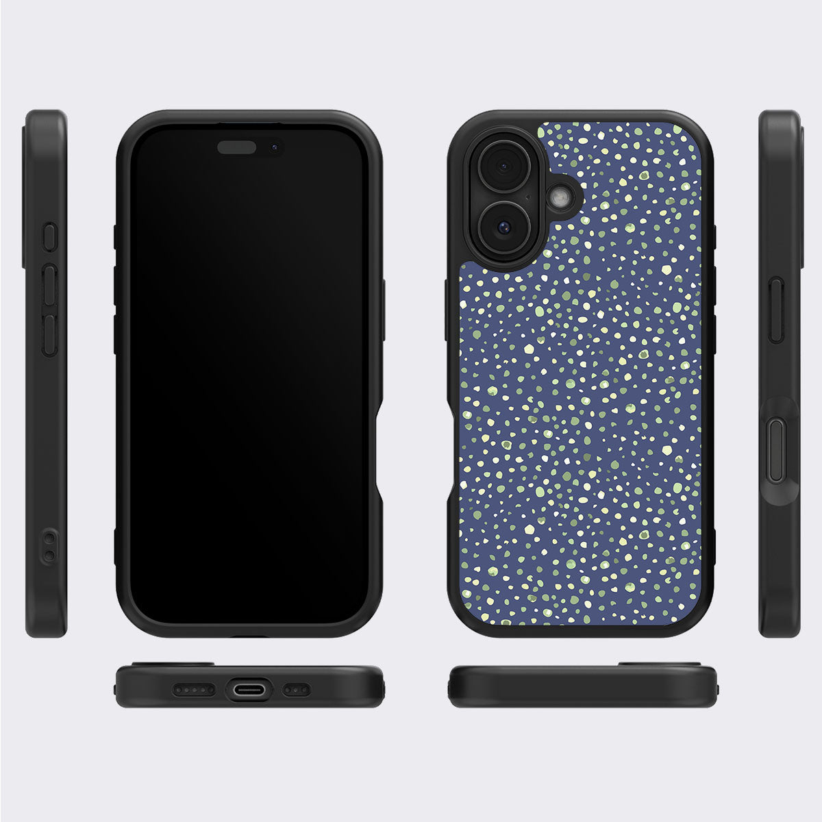 Blue Spring Dew - iPhone 16 Plus Case #case type_core (magsafe), #case type_core (non magsafe)