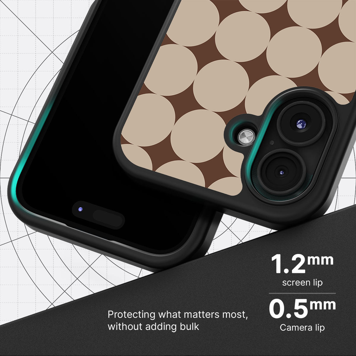 Caffe Latte - iPhone 16 Plus Case #case type_core (magsafe), #case type_core (non magsafe)