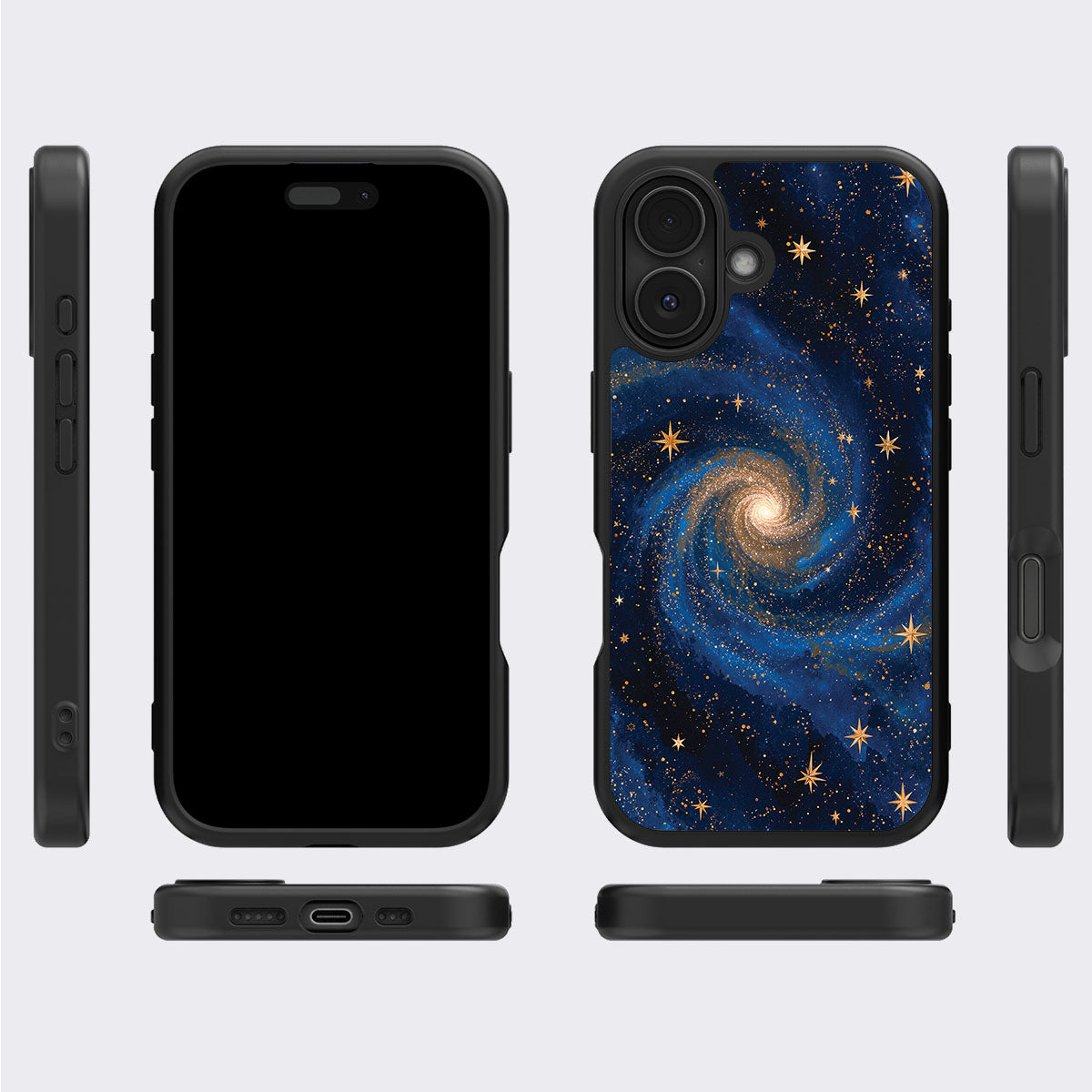iPhone 16 Plus Case with MagSafe – Cosmic Tide