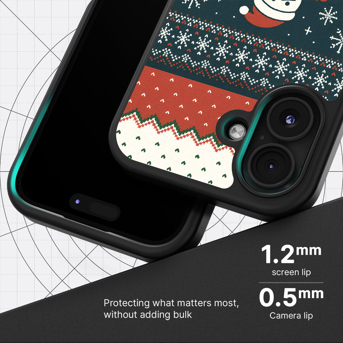 Cozy Christmas - iPhone 16 Plus Case #case type_core (magsafe), #case type_core (non magsafe)