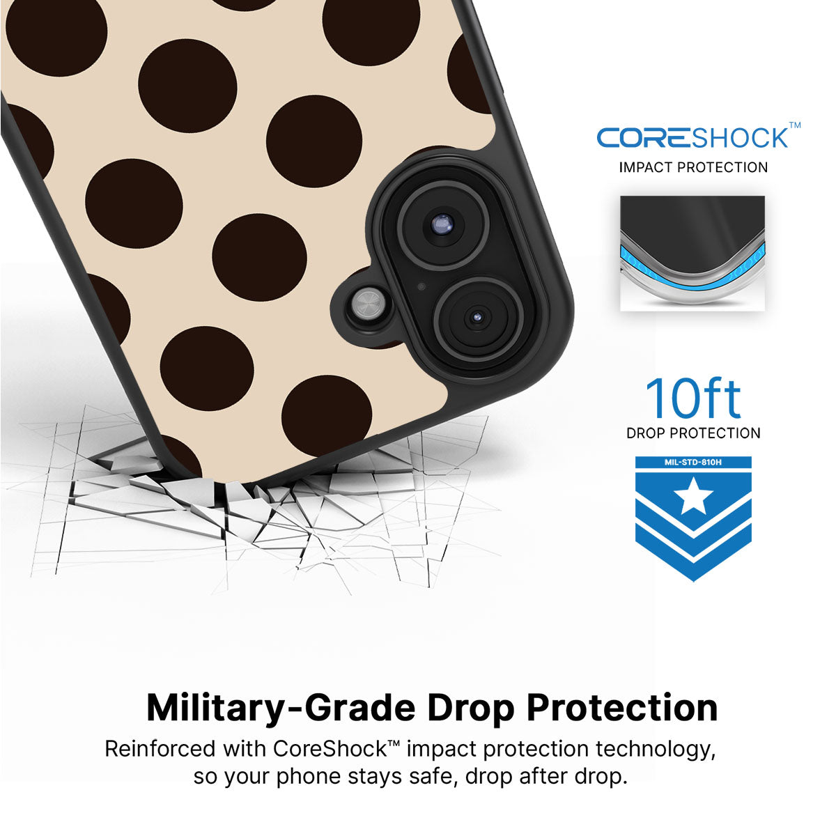 Desert Beetles - iPhone 16 Plus Case #case type_core (magsafe), #case type_core (non magsafe)