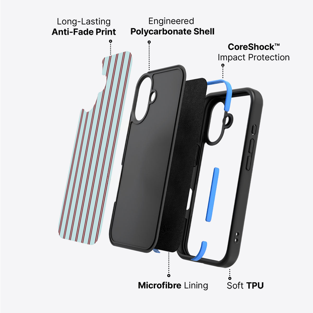 Edwardian Summers - iPhone 16 Plus Case #case type_core (non magsafe)