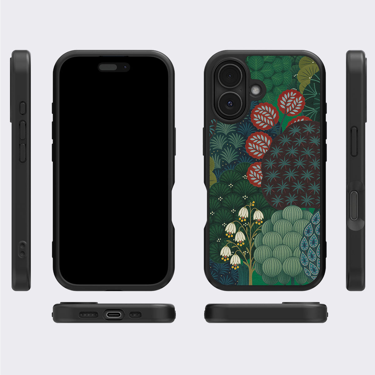 Flourishing Forests - iPhone 16 Plus Case #case type_core (magsafe), #case type_core (non magsafe)