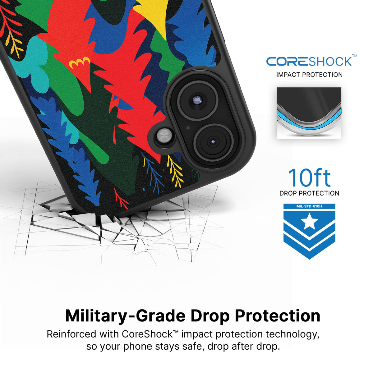 Forest Festivities - iPhone 16 Plus Case #case type_core (magsafe), #case type_core (non magsafe)