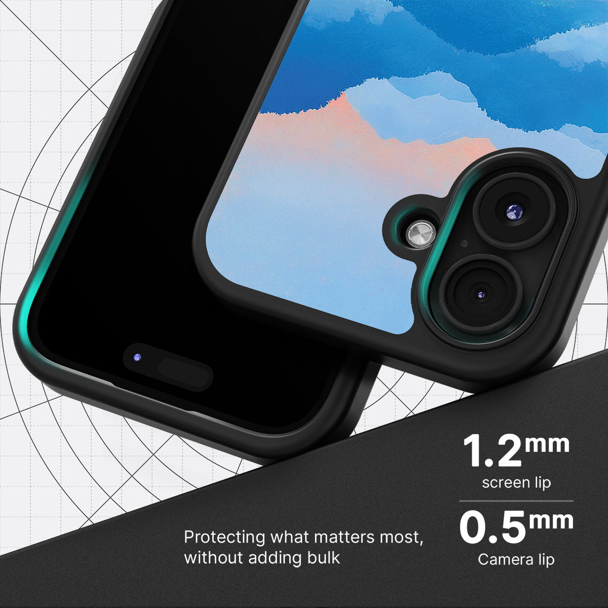 Globe Trotter slim iPhone 16 Plus phone case