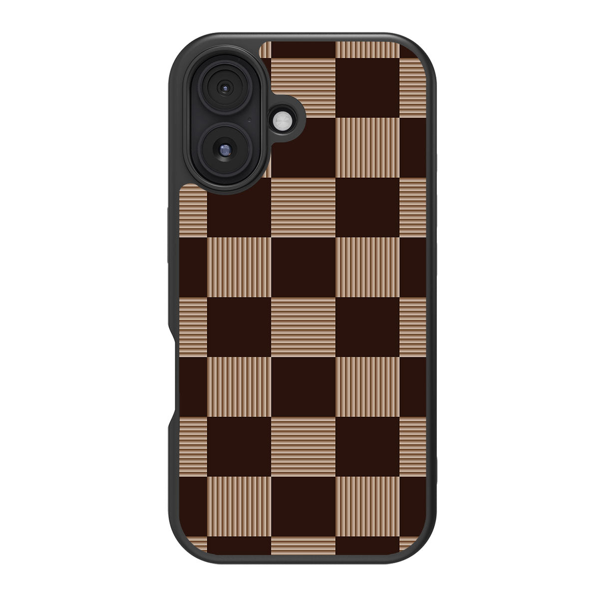 Latte Check - iPhone 16 Plus Case #case type_core (magsafe), #case type_core (non magsafe)