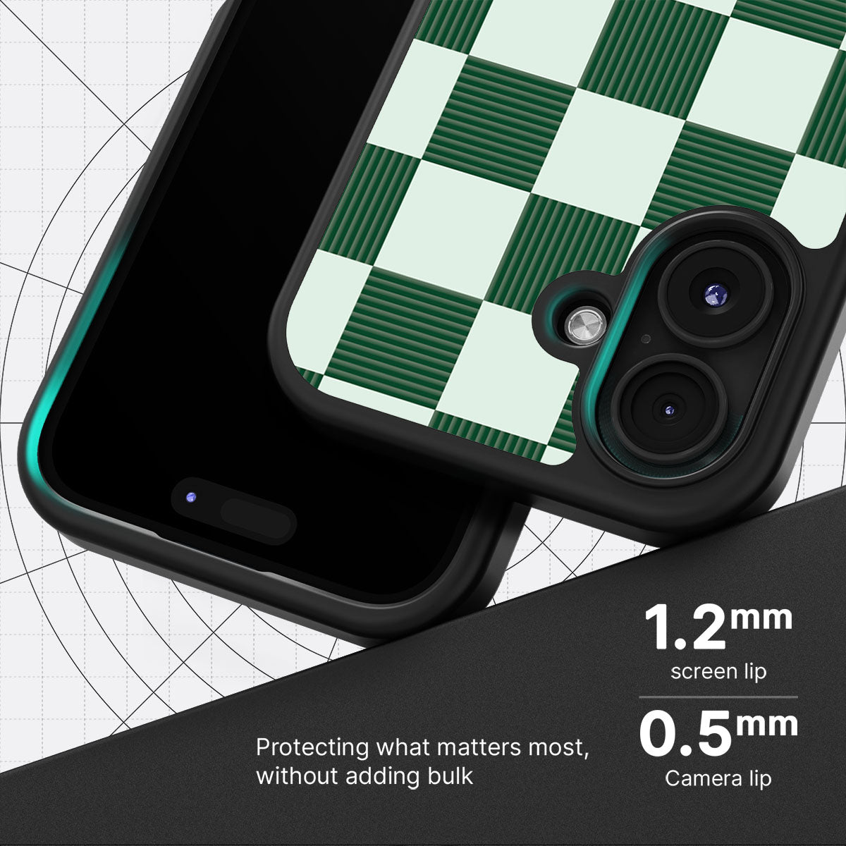 Luxe Emerald - iPhone 16 Plus Case #case type_core (magsafe), #case type_core (non magsafe)