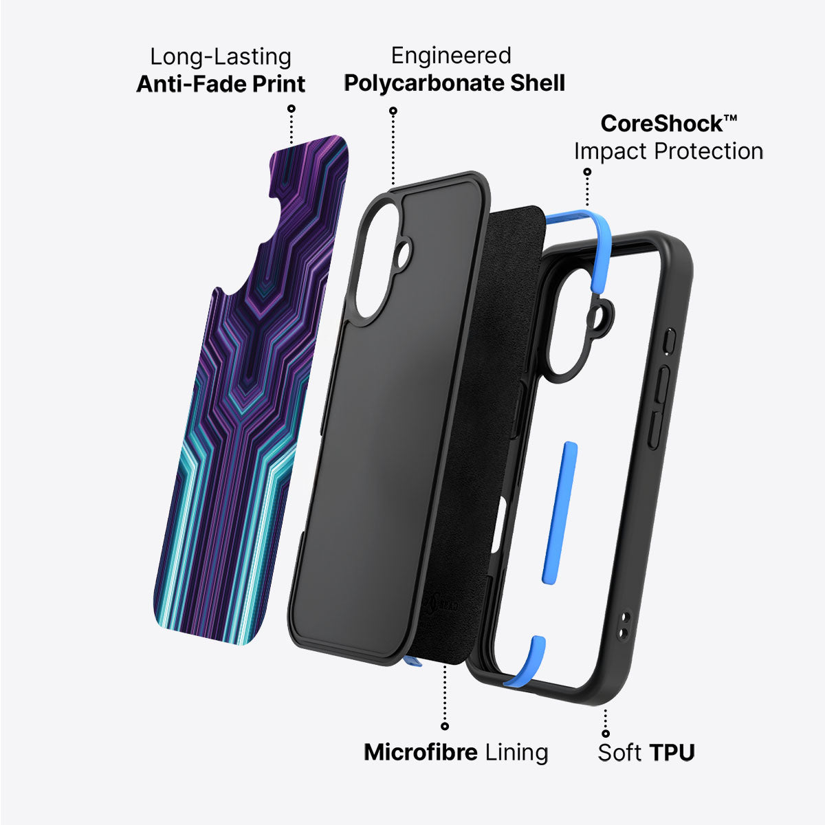 Neonverse - iPhone 16 Plus Case #case type_core (non magsafe)
